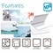 Better Office Products All Occasion Greeting Cards & Envs, 4in. x 6in. 6 Japanese Watercolor Designs, Blank Inside, 100PK 64568 - alternate 5